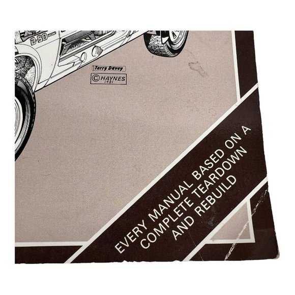 Haynes Dodge 50-D-50 Pick Up Truck & Raider Repair Manual 1979-1993 Arrow - Picture 8 of 8